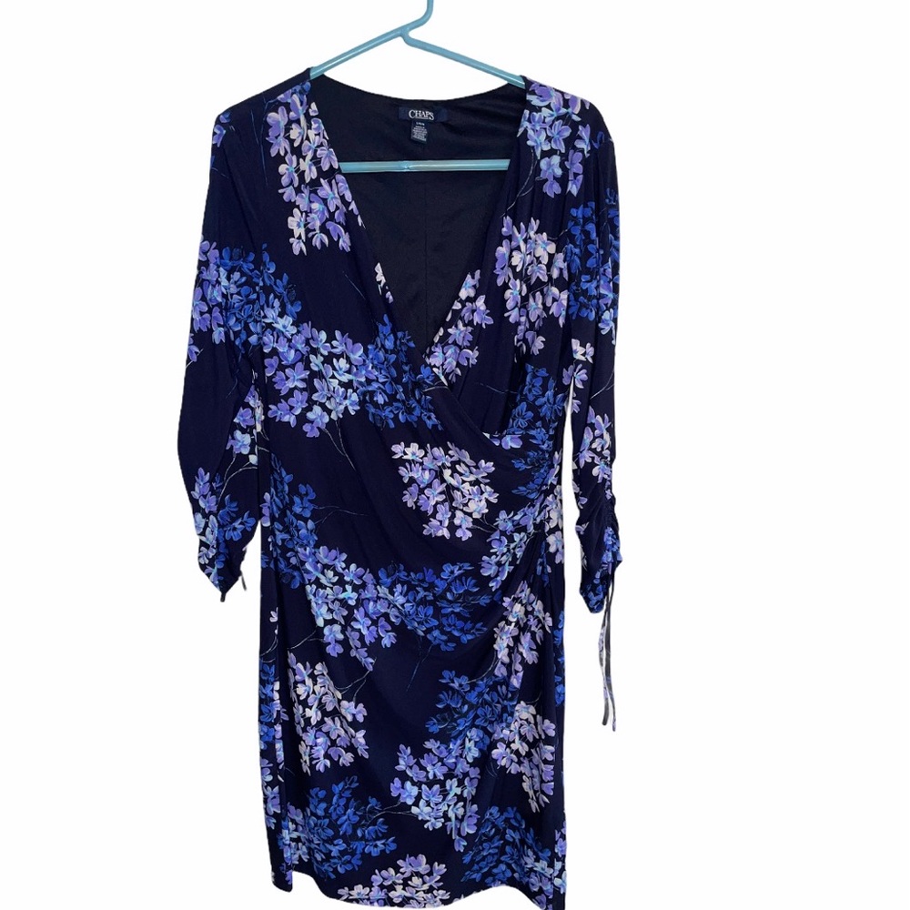 Floral chaps dress